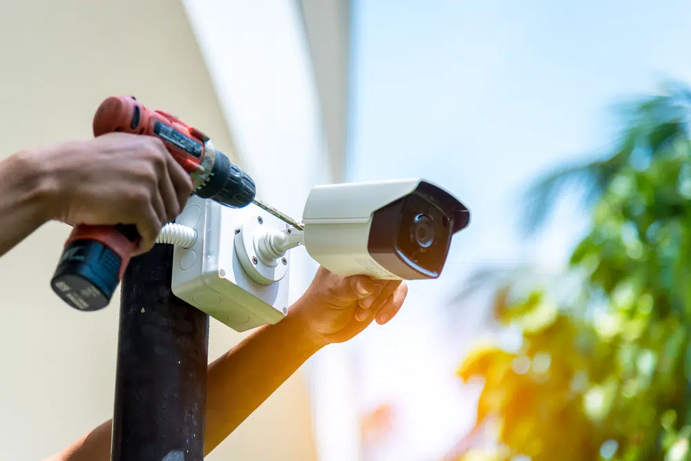 Security camera surveillance and monitoring