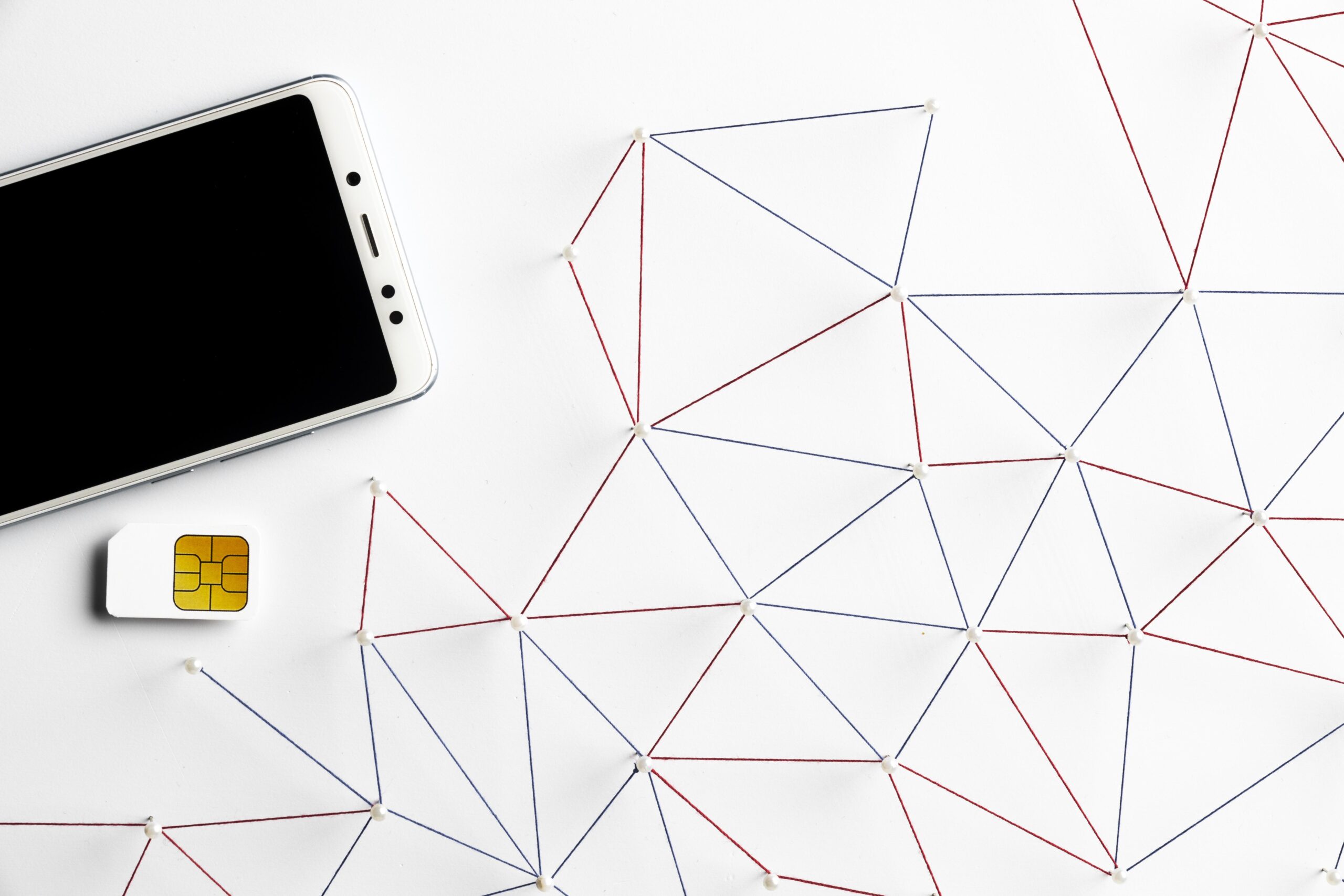 Smartphone and SIM card for prepaid services