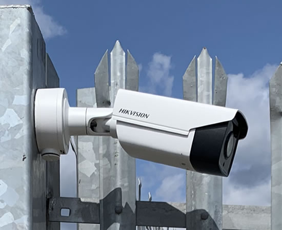 CCTV camera system for property monitoring